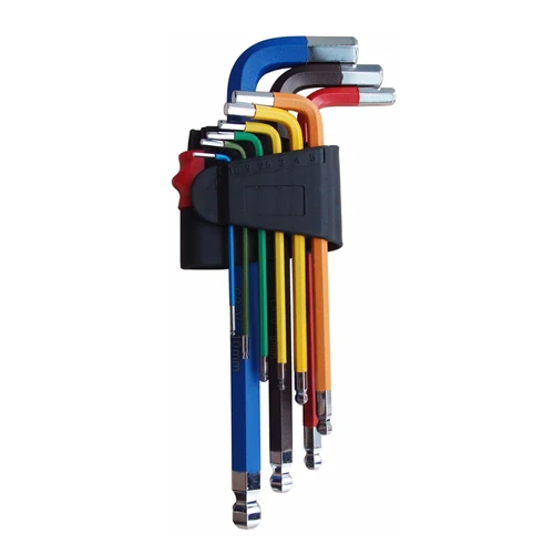 Best 12 pcs colorful Allen wrench combination size
