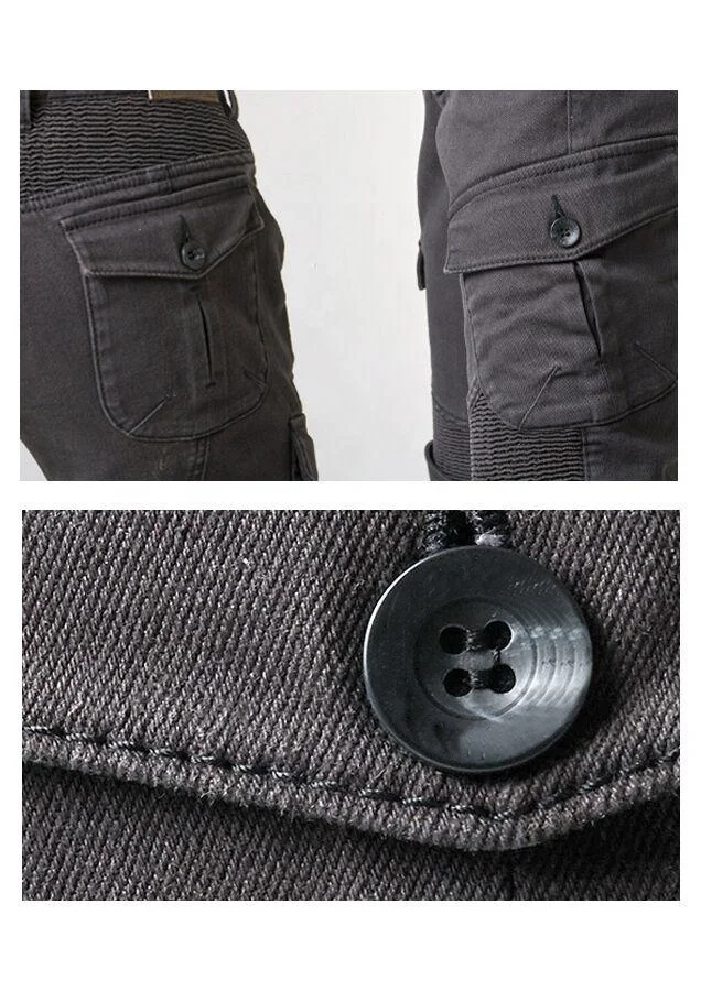 Men Motorcycle Pants Moto Jeans Protective Riding Touring Motorbike Trousers Blue Motocross Jeans