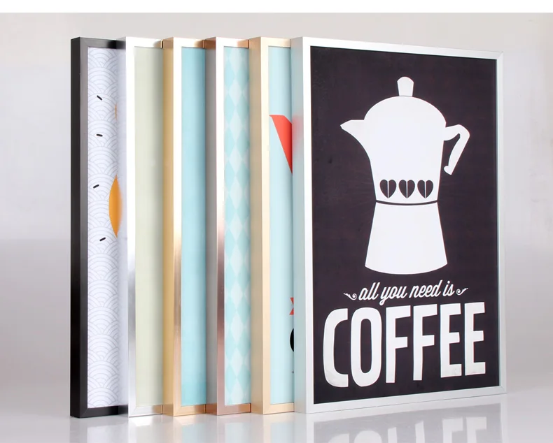 
Wall decoration personalized design customized wholesale 30 inch aluminum alloy photo frame 