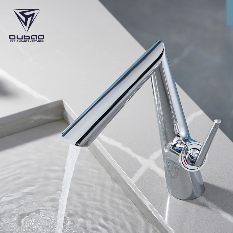 Luxury Designs Chrome Faucet Sanitary Lavatory Mixers Tap Bathroom Basin Faucets