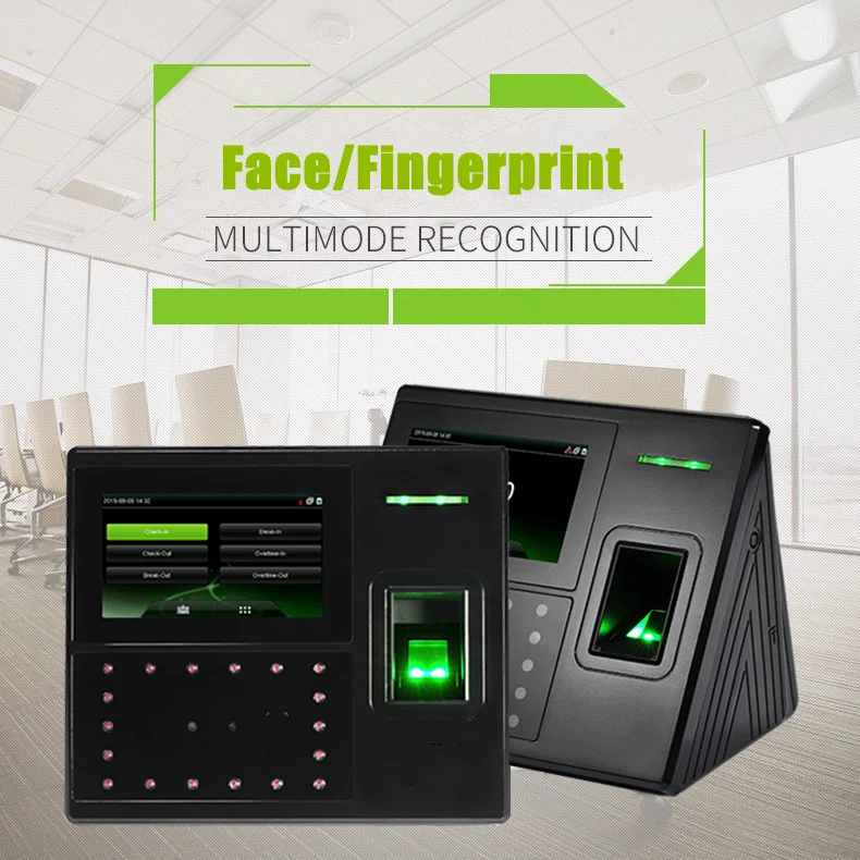 uFace402 Face multi-biometric time & attendance and access control terminal