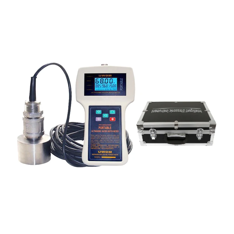 China sentec non-contact 4-20ma Liquid Water mud sand sludge Ultrasonic Level Sensor meter