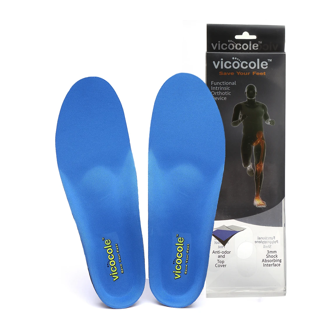 Изготовленная на заказ дышащая полная длина Плоская стопа eva подошвенный фасциит Арка Поддержка стельки ортопедическая