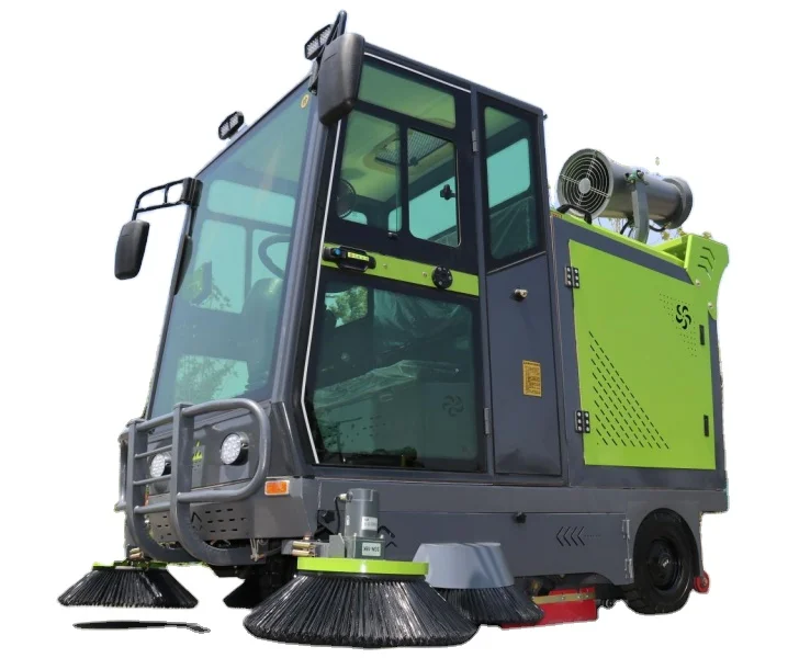 2023YUNKU  professional road sweeper electric  street road china road sweeper supplier