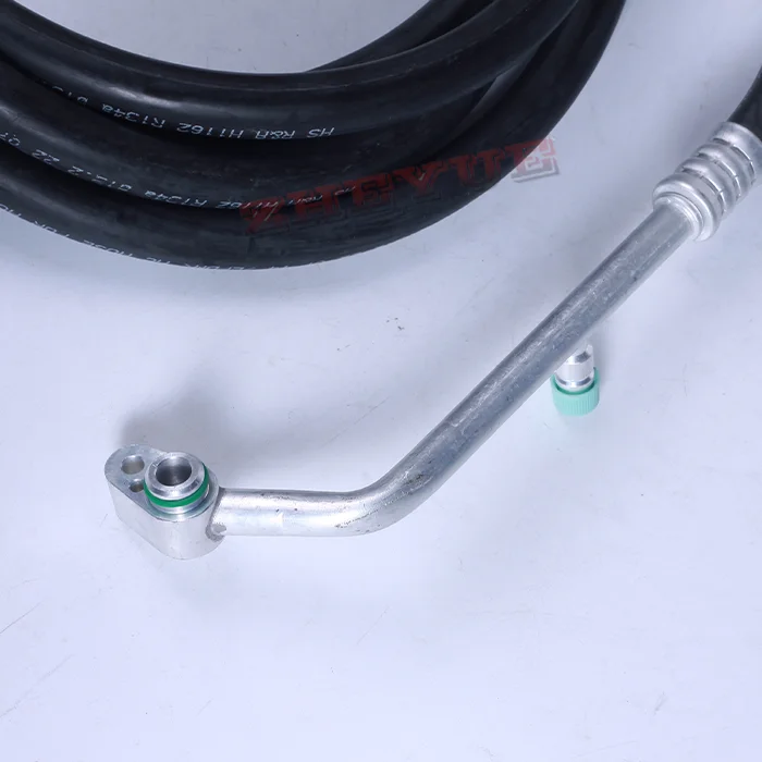 Excavator A/C air conditioning pipeline hose for ZHUNEI150 Low pressure (from compressor to evaporator)