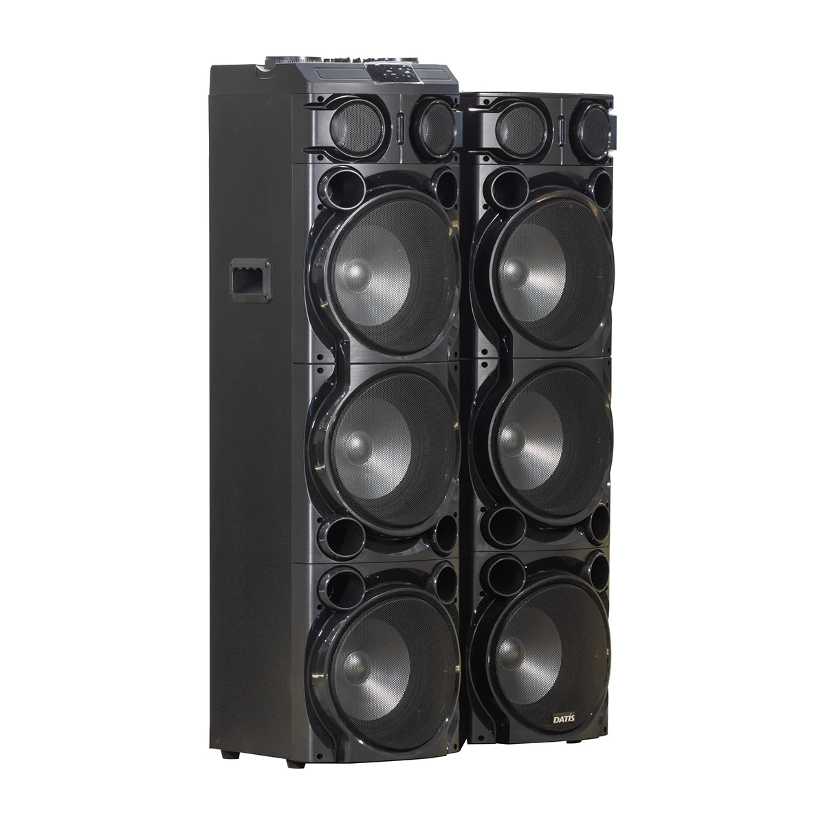 Портативный динамик для караоке 12/15 дюймов с беспроводным микрофоном