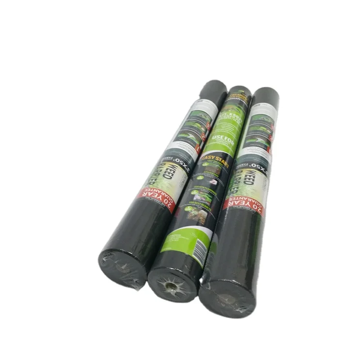 Weed control barrier mat in roll fabric / landscape ground cover / PP spunbond nonwoven agriculture fabric