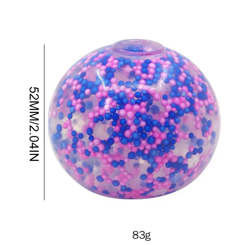 Stress Relief Balls Toys Squeeze Balls Fidget Toys Safe and non-toxic Stress Balls with Granules for Kids