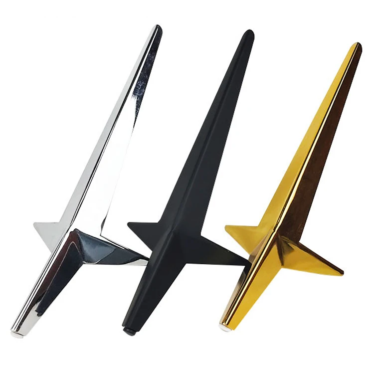 Cabinet Legs Tapered Living Room Furniture Feet Rose Gold Metal Sofa Bench Console Coffee Side Table Bedside Cabinet Legs