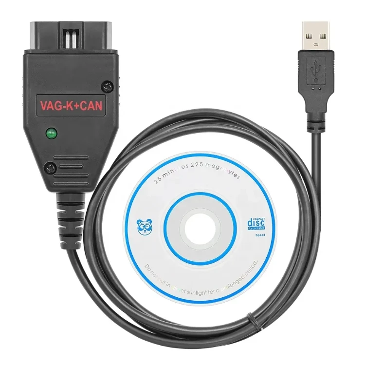 Черный VAG K + CAN Commander 1 4 FT232RL K-Line OBD2 автомобильный диагностический интерфейсный кабель для VW