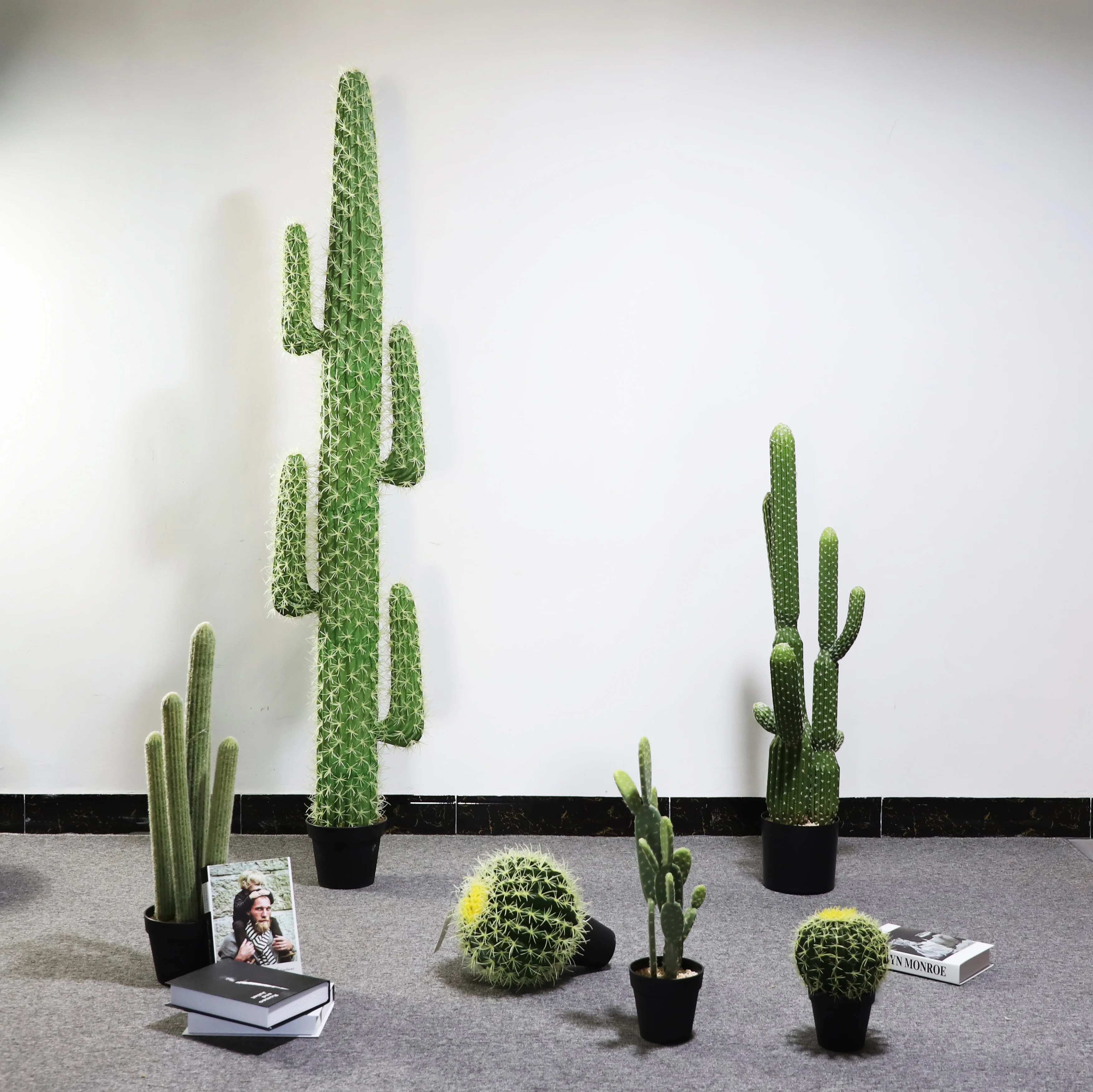 2022 fashion design Artificial plants/cactus/succulent Plant Type and PE Material mini artificial plants artificial indoor