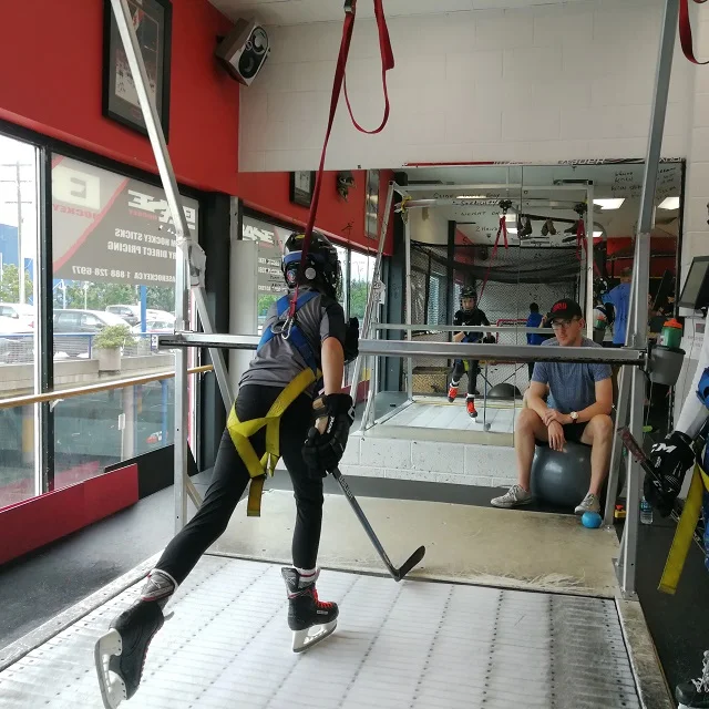 High Quality  Ice Skating Treadmill hockey training Machine Hockey Skating Treadmill Pro