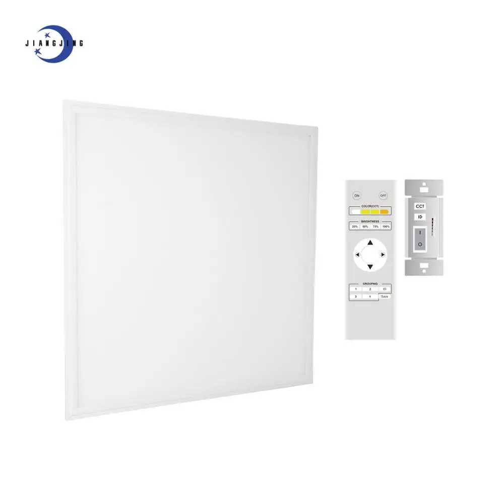 120v or 347v USA Canada  recessed LED flat panel with driver junction box