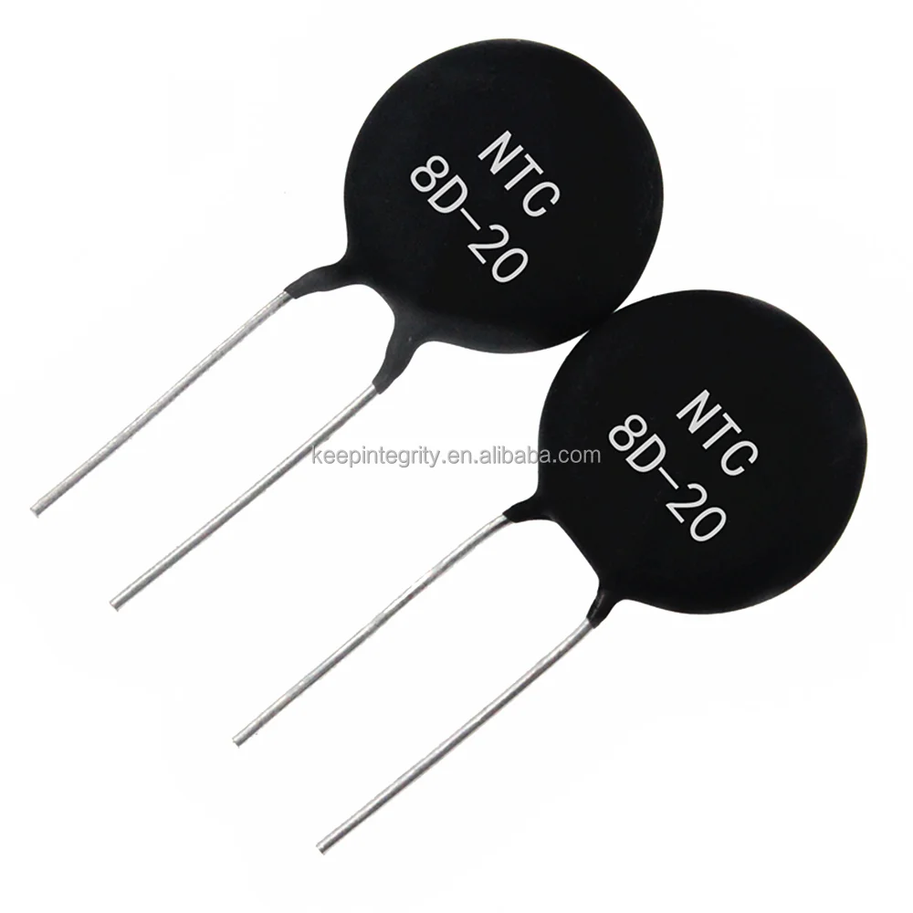 NTC Thermistor Resistor NTC 2.5D/3D/5D/8D/10D/16D/20D/47D - 5/7/9/11/13/15/20/25 Thermal Resistor