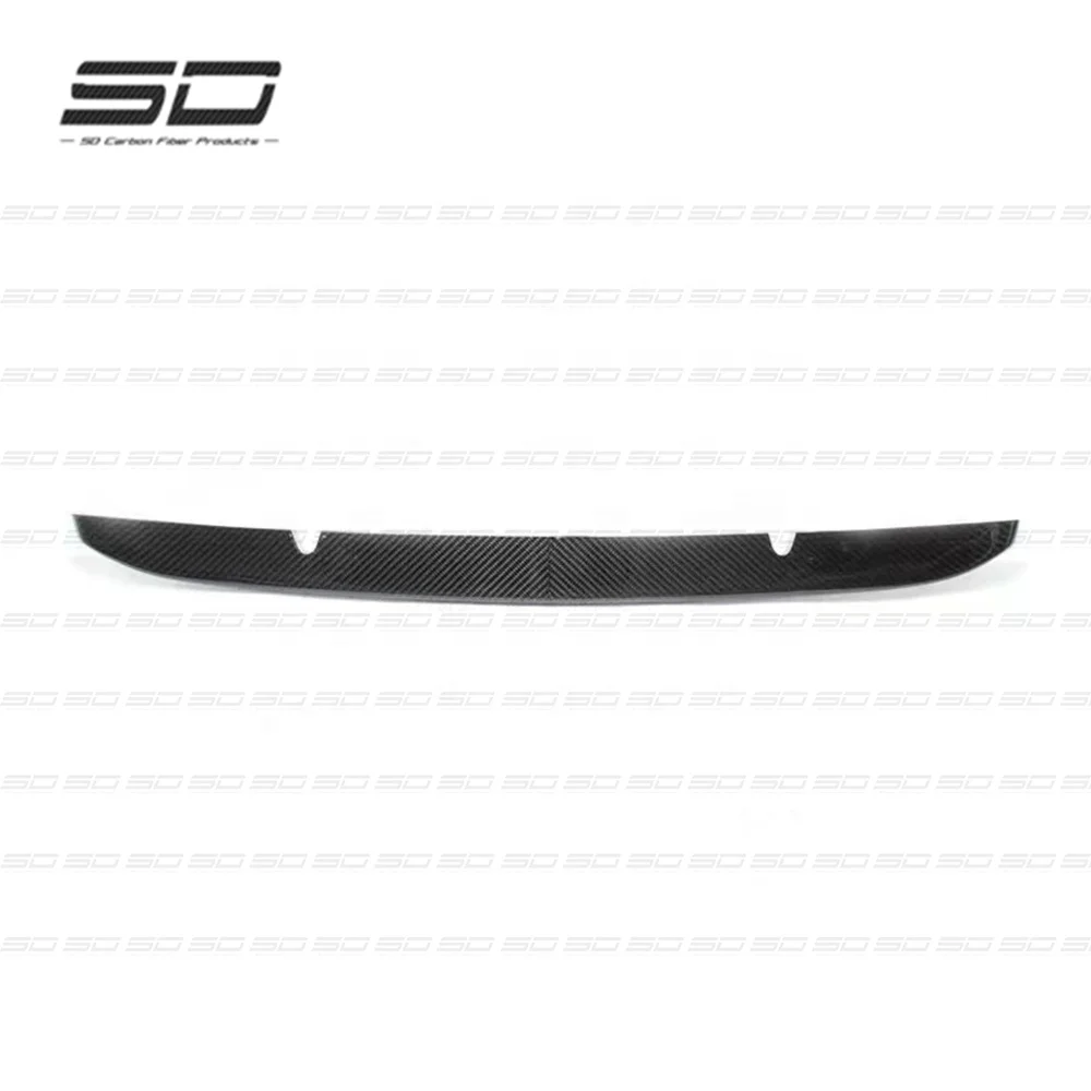 New Arrival Products Dry Carbon Auto Parts Rear Bumper Trim Decoration For Alfa Romeo Giulia Quadrifoglio