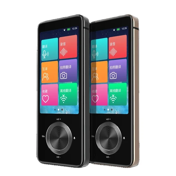 Portable M9 Smart AI Voice Translator WiFi Supports 107 Languages Tour Guides Meetings Simultaneous Translation Android OS