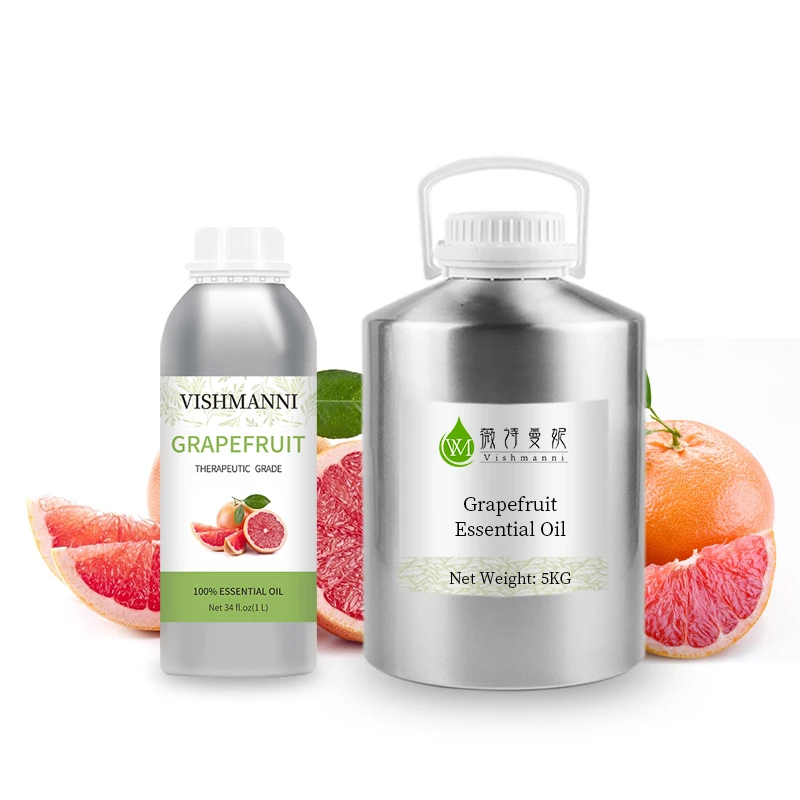 ODM Pure Organic Grapefruit Essential Oil Manufactured Aromatherapy Massage Oil 1KG