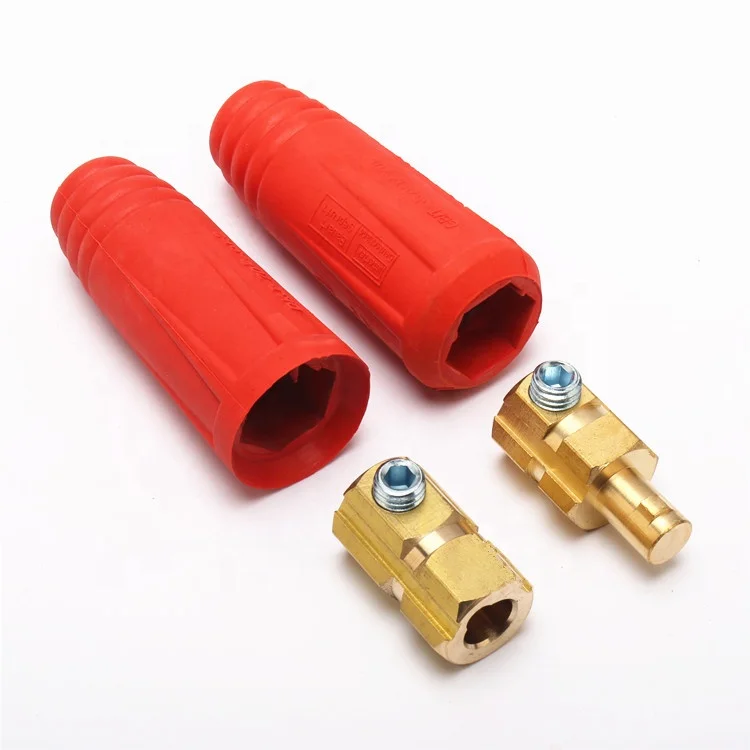 CE, RoHS Certificate Red and Black Welding Cable Joint DKL70-95