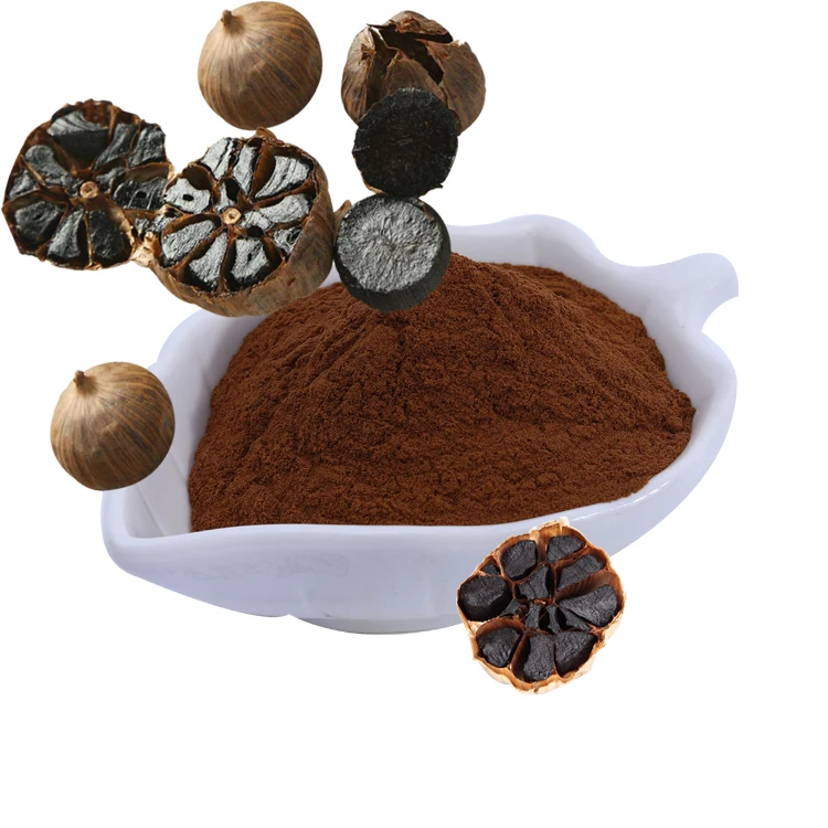 chinese First Grade black garlic organic natural black garlic extract allicin powder