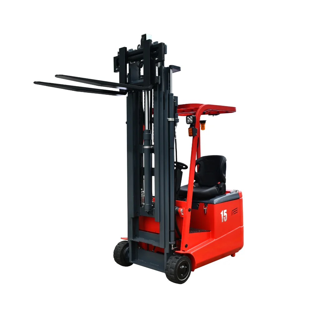 MIMA Mini Forklift 3 Wheels Electric Forklift with maximum lift height 4500mm