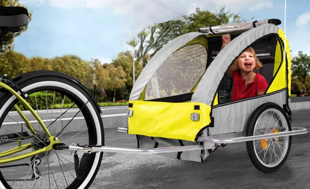 Bike Cargo Trailer  Hand Wagon for kids pet camping transportation
