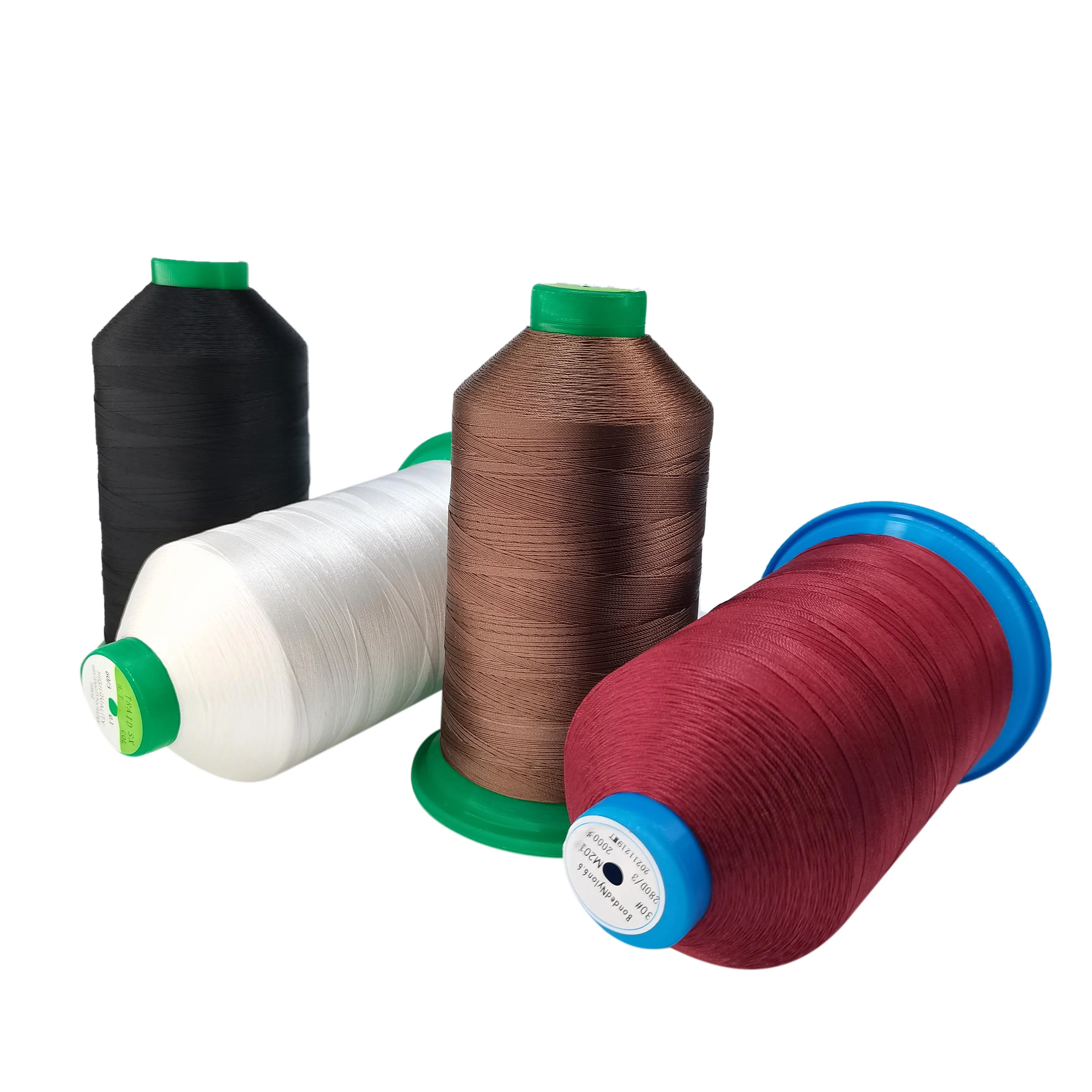 100% полиамид Colorfu нейлоновые Вощеные нитки для плетения рыболовных сеток