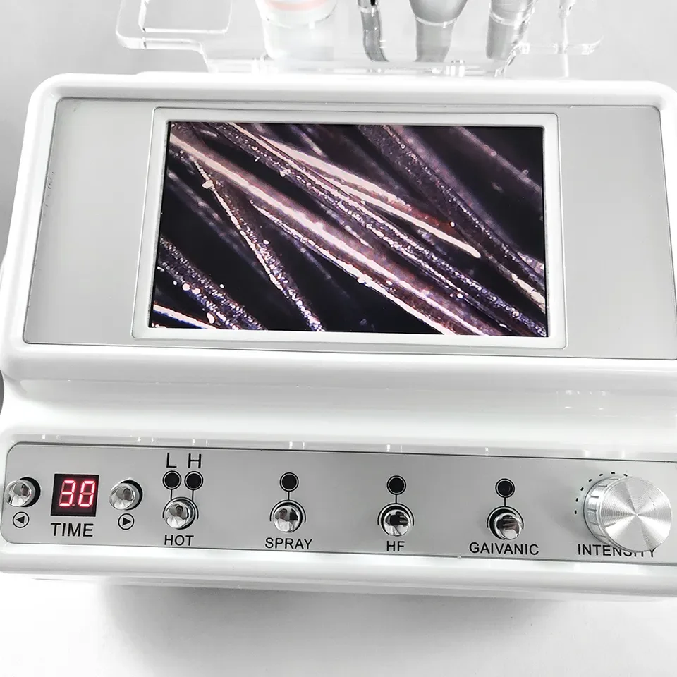 2023 Portable professional 5 in 1 hair scalp analyzer growth machine