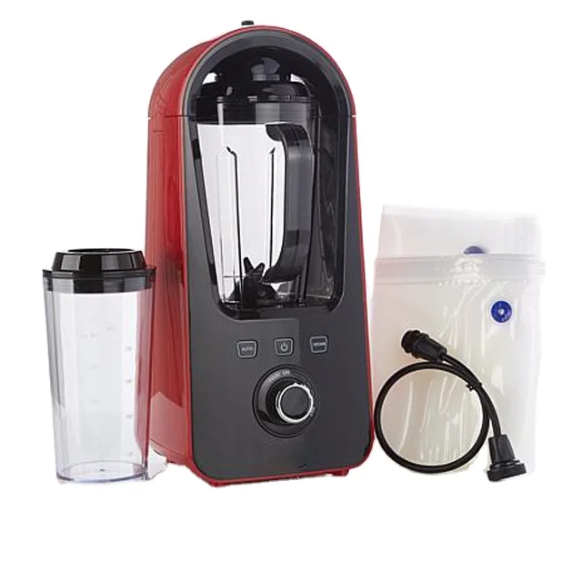 Health Smoothie Vacuum Blender Stepless Speed Control Fresh Fruit and Vegetable Mixer Juicer Tritan 1.5L Jar Blender Machine