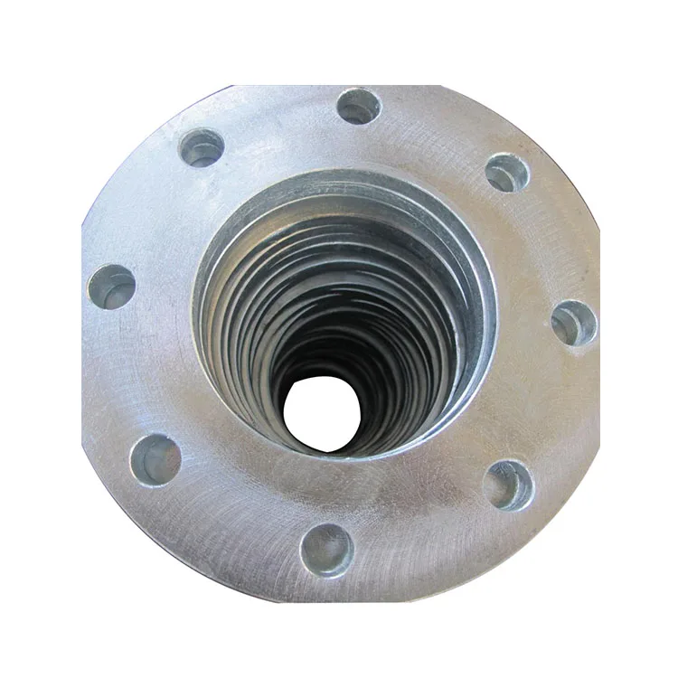 Hot Dipped Galvanized Steel Flange Backing Ring Flange for HDPE Pipes