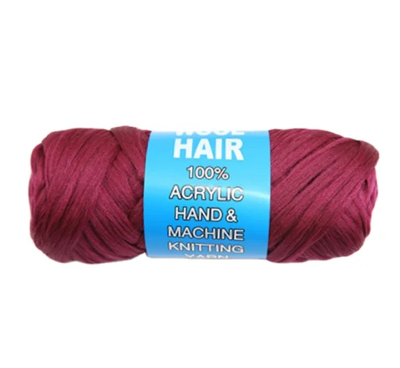 Cheap knitting low shrinkage Grade 100% brazilian Wool hair Yarn for weaving hair yarn