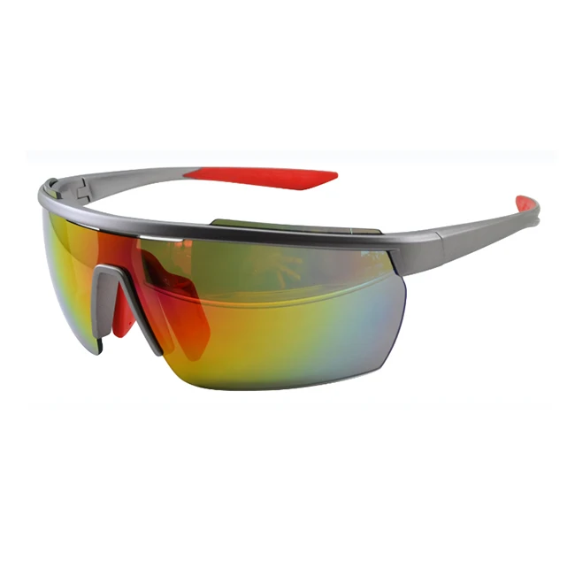 2022 New style oversized large lens cycling glasses polarized outdoor sports eyewear