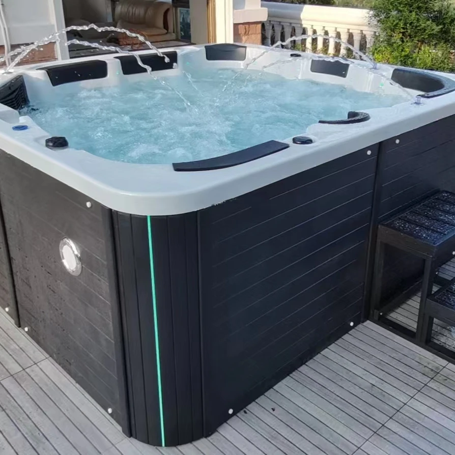 Custom Classic Series 7 person Luxury Spa tubs Massage Spa Hot tub swim pool outdoor furniture spa