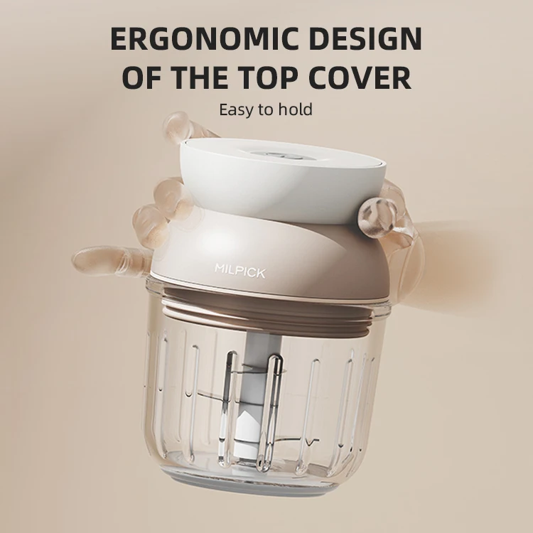 300 ML usb rechargeable portable and cordless multifunctional food slicer cutter vegetable chopper