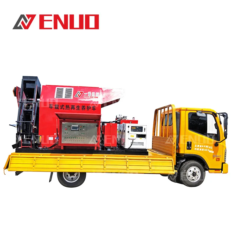 ENUO truck mounted asphalt recycling equipment for construction