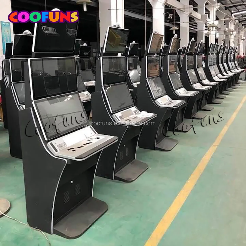 43 inch Curved Screen Monitor Cabinet Metal Case Video Game Machines