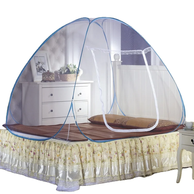 
One Touch New Yurt Net Family Queen Size Meditation Single Bed Treated Mosquito Net Wholesale 