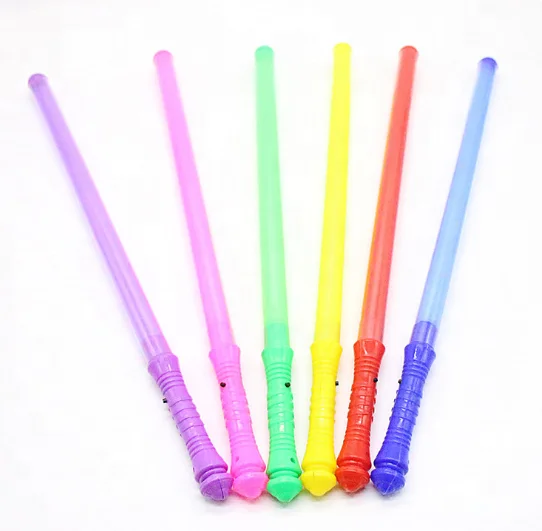 led Plastic Led Flash Stick Rainbow LED Light  kids toys halloween