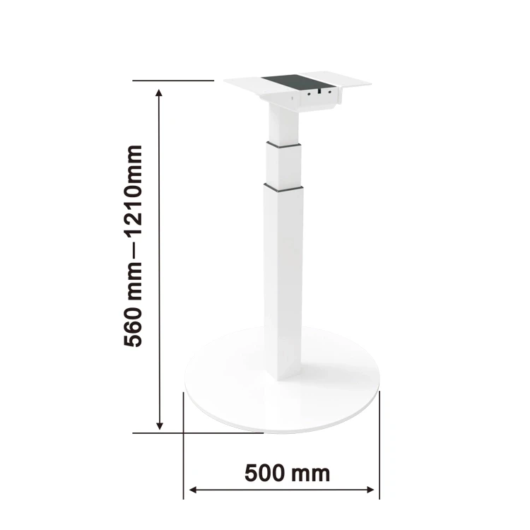 2021 New Low Price Single Motor Modern Electric Height One Leg Adjustable Office Sit Sit and Converter Laptop Desk