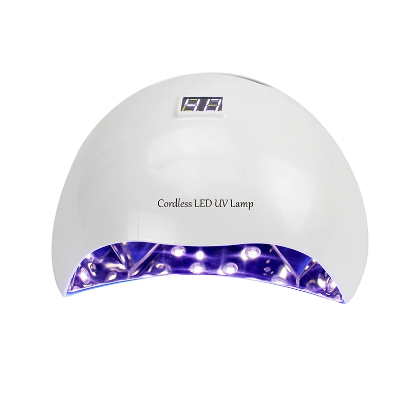 IBeleive производитель ламп для ногтей 36 Вт/54 Вт гелевая лампа Беспроводная перезаряжаемая ультрафиолетовая Светодиодная круглая частная этикетка