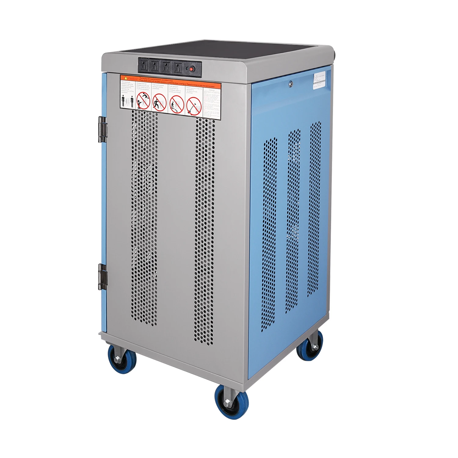 Pochar Y630A 30 Devices Laptop Storage cabinet /Tablet Mobile Classroom Chromebook Charging Cart Power Charging station