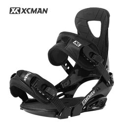 Aluminum Alloy Snowboard Bindings with Fast Regulation System M L Size For Adults