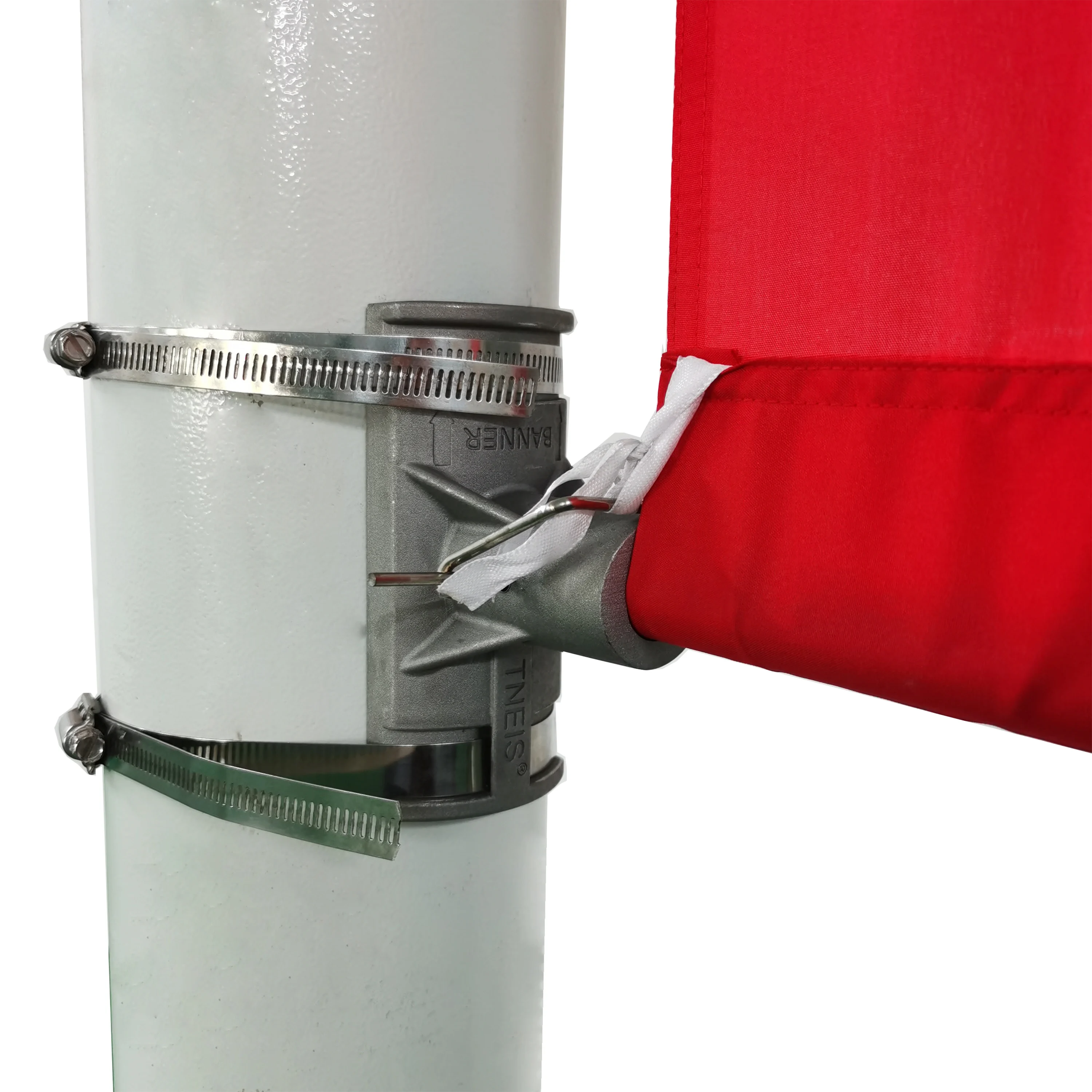 Aluminum street light pole accessory