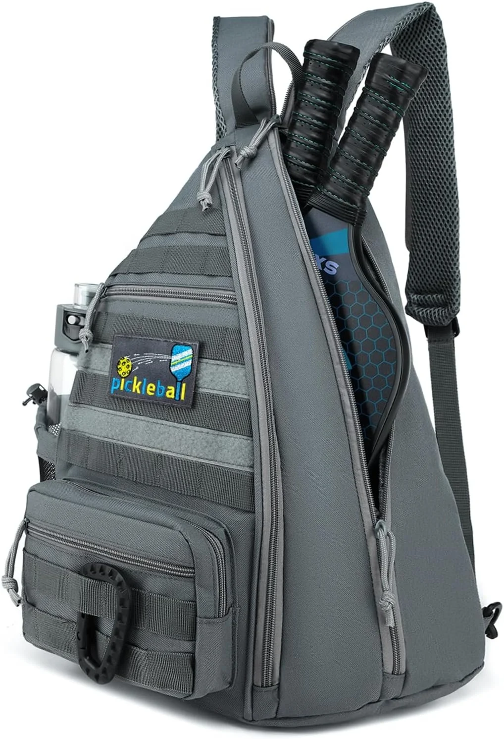 Chinese Factory Wholesale Custom Tactical Pickleball Sling Bag Large Capacity Racketball Backpack for Men Women