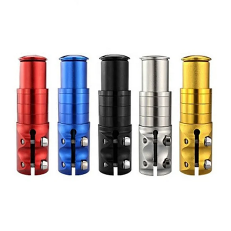 Bicycle Tube Extender Adapter Bike Front Fork Stem Increased Control Heighten Aluminium Bicycle Front Fork Head Tube