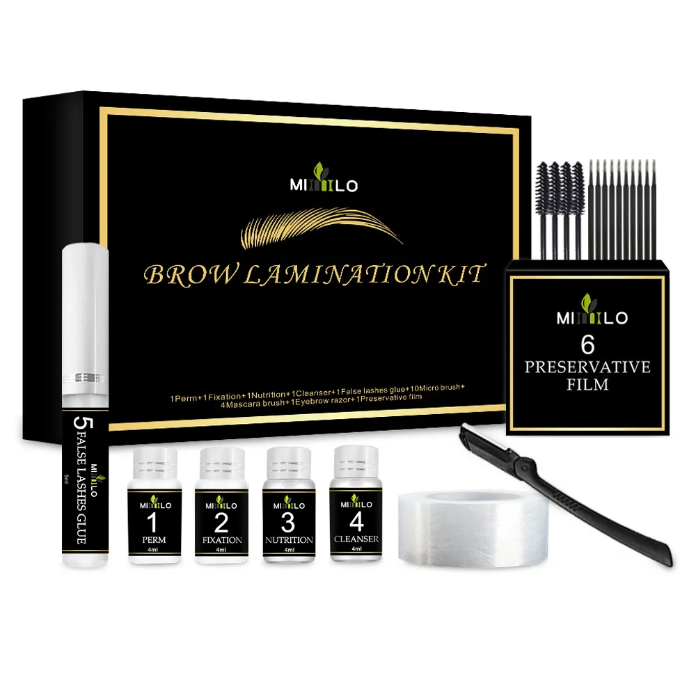 
Private Label Natural Vegan Lashlifting Set Brow Lamination Perm Kit 