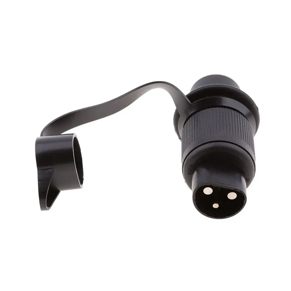  European Standard Auto Parts 3 Pin Plastic Trailer Plug and Socket 12V Connectors way for Truck