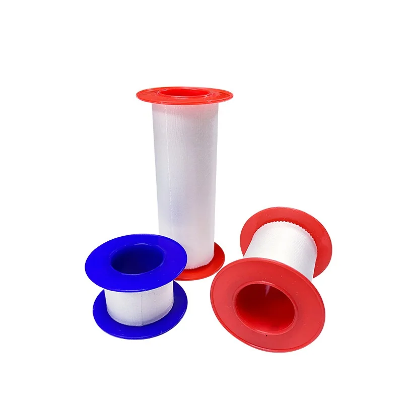 Red Pure Cotton Zinc Oxide Plaster Medicinal Tapes