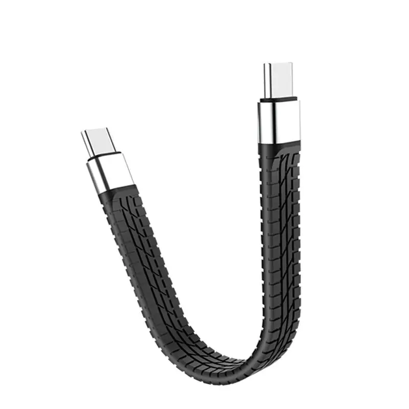 
Type c to type c 3.1 100w fast charging and 10Gbps data transfer soft short FPC cable 