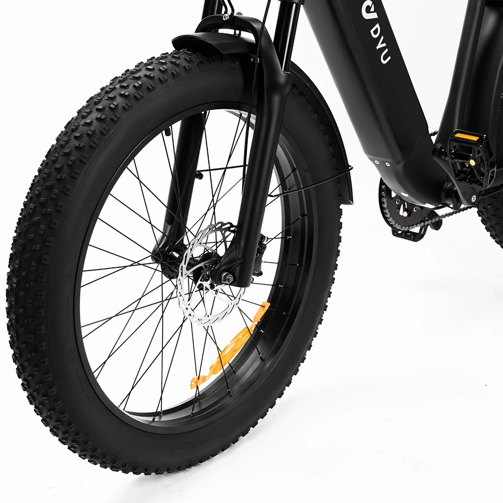 DYU NEW king750 Электрический велосипед-внедорожник с толстыми шинами гидравлические дисковые тормоза электрический велосипед амортизатор