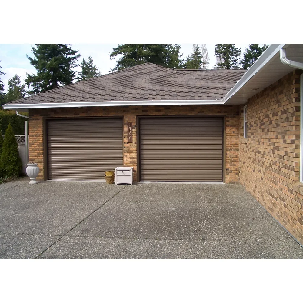 Zhongxiang Roller Shutter Overhead Garage Door with Anti-theft Locking System and Fire-resistant Materials